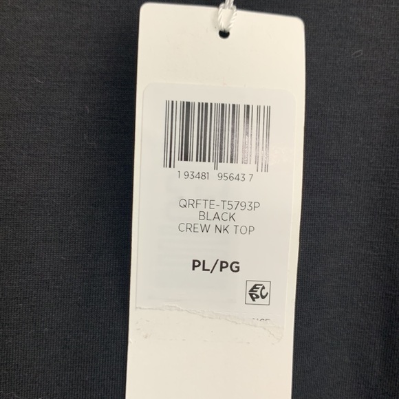 Eileen Fisher crewneck black top - Picture 2 of 5